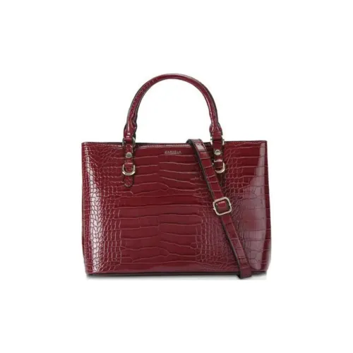 Kurt Geiger London Крокодил Тисненая кожа Сумка через плечо Сумка Мини Женская Бургунди