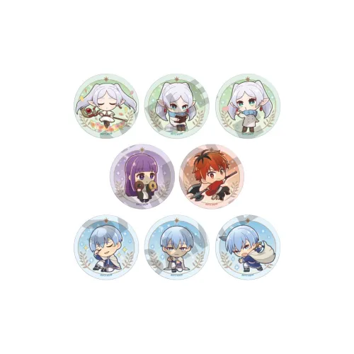 CRUX Ферн Sutark Фрирен Himmel Фрирен Beyond Journey's End Blind Box Q Version Badges