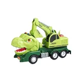 Динозавр строительная техника игрушки экскаватор