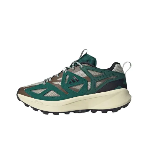 Adidas Kantai Trail Беговые кроссовки Низкий топ Зеленый Бежевый Мужской