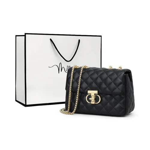 MILLIE'S Сумка через плечо из коровьей кожи с синтетической кожей стандартная женская черная