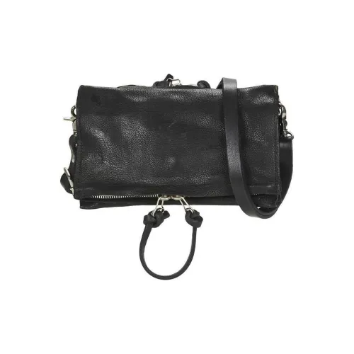 AirStep Сумка через плечо из коровьей кожи плечевая сумка среднего размера женская черная