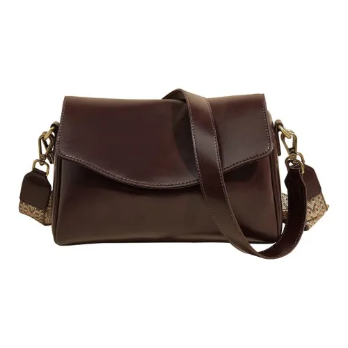 Safiya Синтетическая кожа Сумка через плечо Стандартная Женская Винный Кофейный