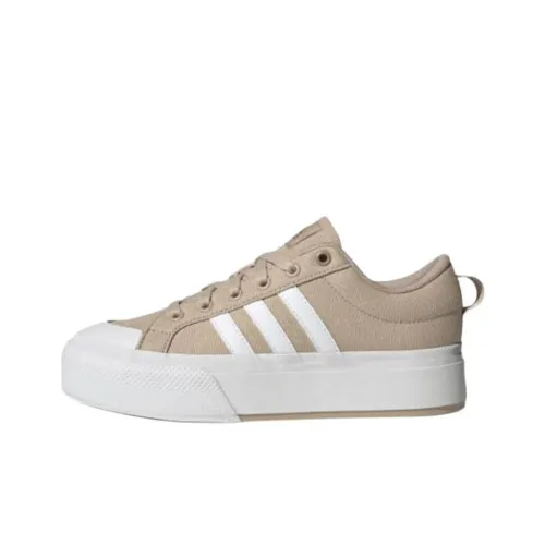 Adidas Bravada 2,0 Slip-Resistant Abrasion-Resistant Low-Top Skateboard Shoes Unisex Brown White Adidas Bravada 2,0 Противоскользящие устойчивые к истиранию низкие кеды для скейтбординга унисекс коричневый белый