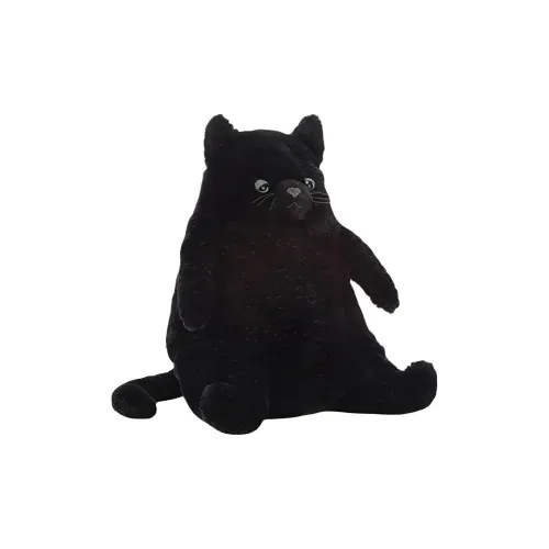 JELLYCAT Cat Collection Сердце Черный Куклы Плюшевая кукла 26 см Высота