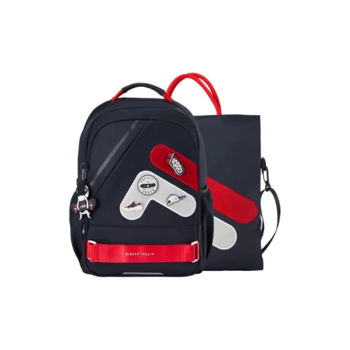 FILA Nylon Backpack Combo Set Unisex Легенда Синий