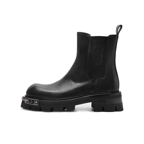 Viplander Короткий Челси Мужской Черный