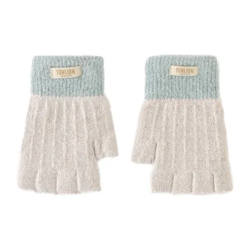 Tonlion Акриловые вязаные перчатки унисекс