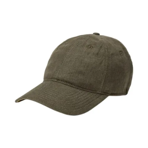Polo Ralph Lauren Linen Baseball Caps Men's Ranger Green