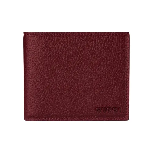 GUCCI Кожа Кошелек Женские Красный