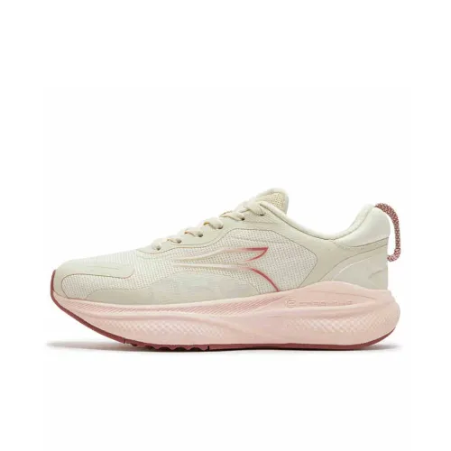 361° Slip-resistant Thermal Low-Top Беговые кроссовки Женские Бежево-розовые