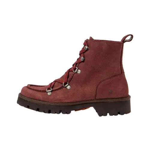Art Denver Short Martin Boot Unisex Темно-красный