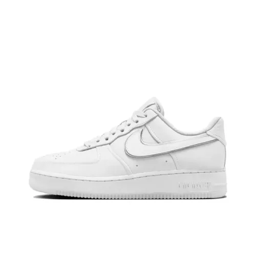 Nike Air FORCE 1 Скейтборд Кроссовки Низкие Белые Женские