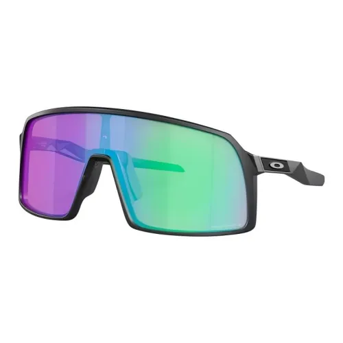 Oakley TR Memorial Plastic Irregular Shape Солнцезащитные очки Унисекс Черный