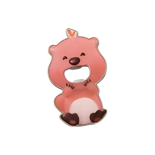 POP MART Коллаборация LOOPY Рубин LOOPY Zanmang Loopy Открывалка для бутылок Продукты на основе тренда Smiley Face