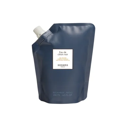 HERMES Черный Лимон Вода Волосы And Тело Душевой Гель Чистка Увлажняющий 200 мл