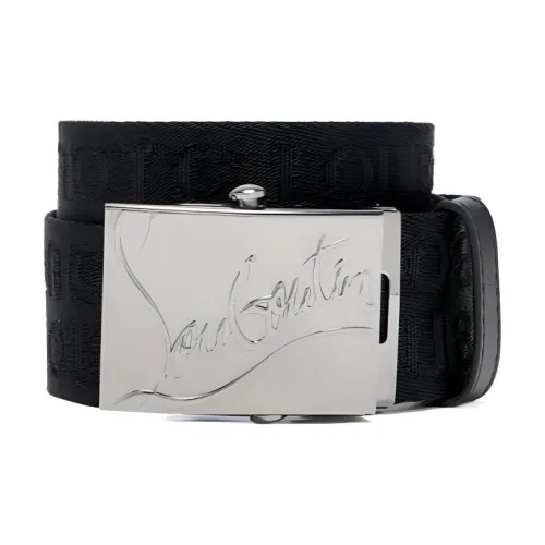 CL LUBOTING Ткань Ремень Мужской Черный 4CM