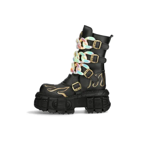 NEW ROCK Ботильоны Унисекс Черный