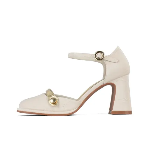 Beijiani Грубый каблук Высокие каблуки 7 см Женские