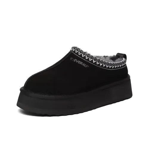EVERAU Ankle Длина Сноубутсы Женские Черный
