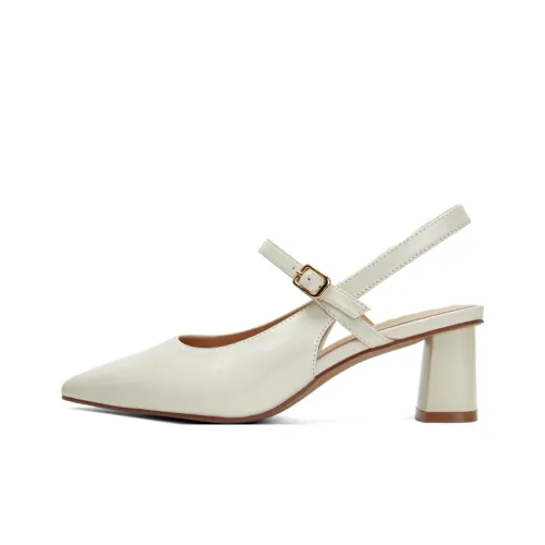 PT'SON Грубый каблук Высокие каблуки 5,3 см Женские