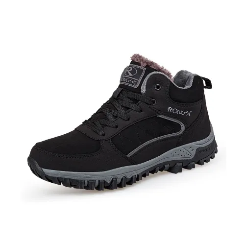 RONGSHI Термические противоскользящие ботинки для снега с низким верхом унисекс