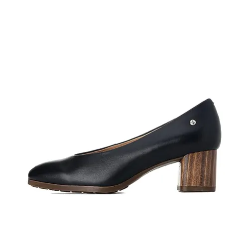 PIKOLINOS Высокий каблук грубый женские черный