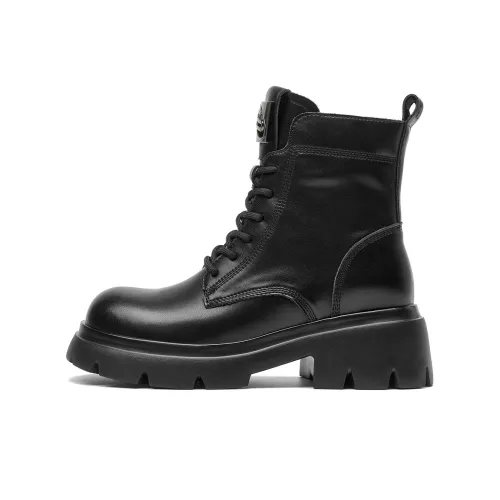 Spider King Short Martin Boot Women's Black
