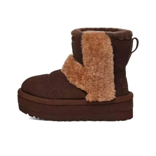 UGG Короткие Снежные Ботинки Женские Умбра