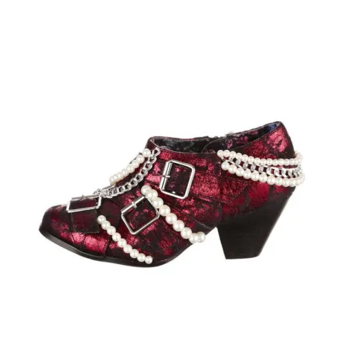 IRREGULAR CHOICE Pirate's Booty Грубый каблук Высокие каблуки 6 см Женские Черный Красный