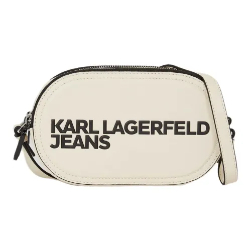 KARL LAGERFELD Переработанный полиуретан Camera сумка через плечо женская белая