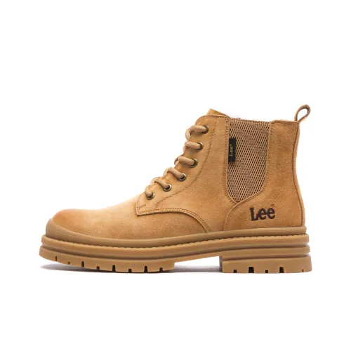 Lee Yellow Boots Короткий Мартин Boot Унисекс
