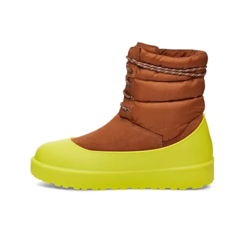 STAMPD x UGG Кружево Вверх Термический Устойчивый к истиранию Противоскользящий Короткий Снегокат Мужской Коричневый