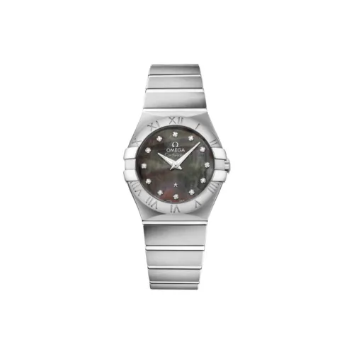 OMEGA Quartz Механизм Мужской Constellation Series Constellation Watch Часы 27 мм Черные