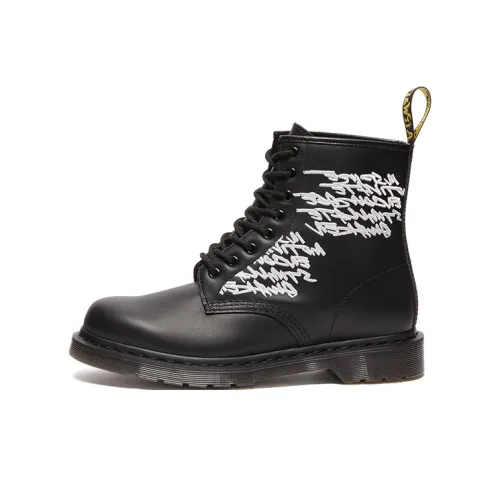 Futura x Dr.Martens 1460 Короткий ботинок Martin Мужской Черный