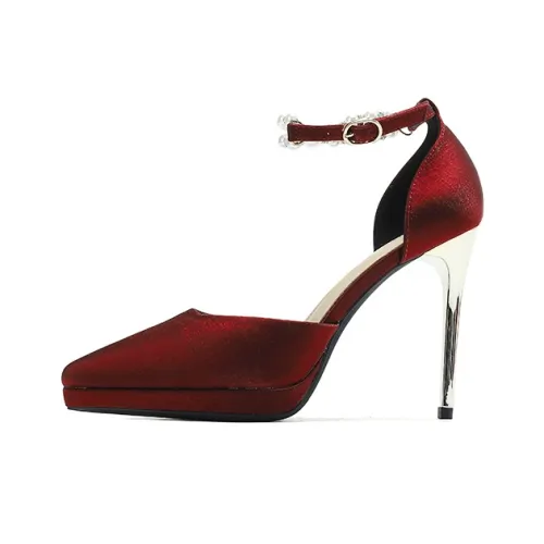 Zubumei Узкий каблук высокий каблук 10 см женский