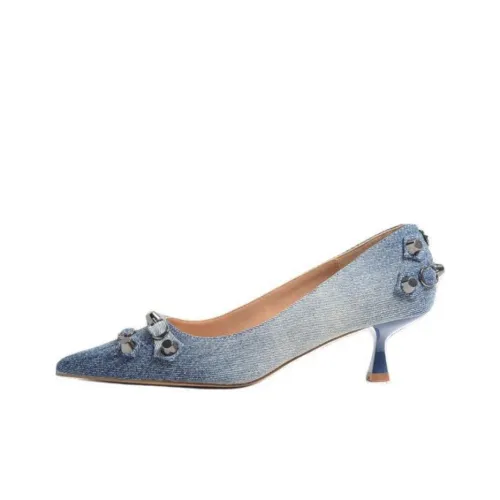 STEVE MADDEN Высокие каблуки Синие Женские
