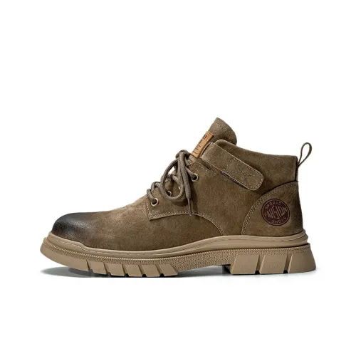 JIETEGONGYANG Короткий ботинок Martin для мужчин