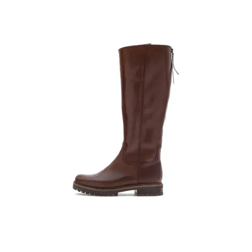 Gabor Comfort Колено Высокие сапоги 3 см Женские Коричневый