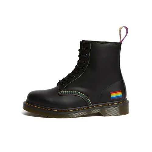 Dr.Martens 1460 Короткий Мартин Ботинок Унисекс Черный