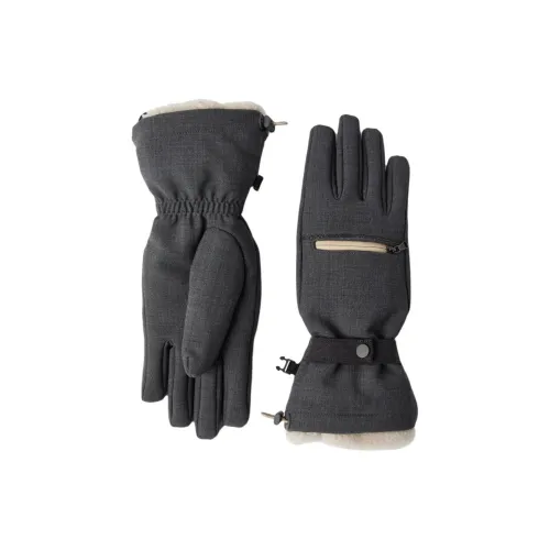 Brunello Cucinelli Ткань, Шерсть, Кожа, И Мех Перчатки Женские