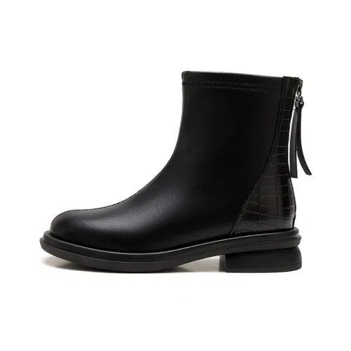 ACESC Короткий Мартин Boot Женские Черный