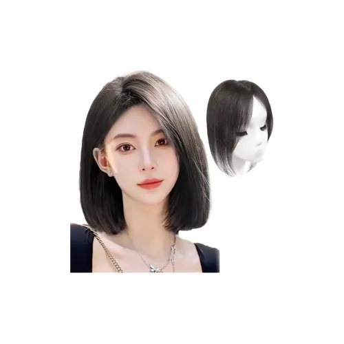 TIANKONGSHU Бабочка Сетка Корректирующие Лопатки Волосы Расширение Стрипы Человеческие Волосы Короткие Прямые Волосы