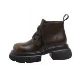 Коричневый без подкладки