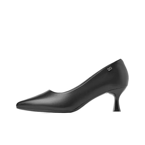 JOSINY Заостренный носок офисный стиль обувь без подкладки узкий каблук высокий каблук 5,5 см женский