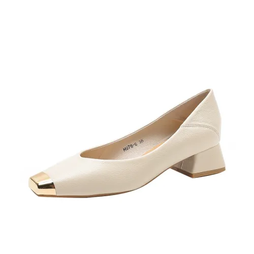 Bamiti Грубый каблук Высокие каблуки Женские