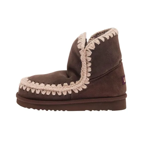 MOU Eskimo Короткие Сноубутсы Женские Коричневые