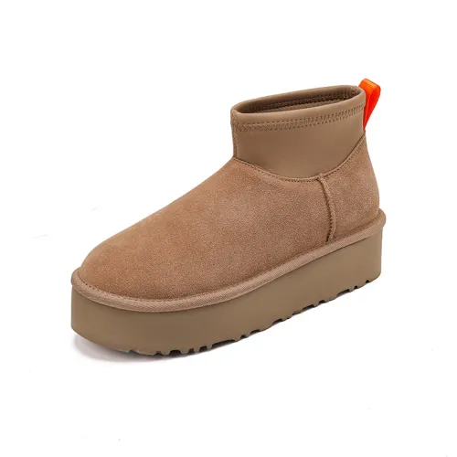 FIVE nine Dan Seven Термостойкие Короткие Сноубутсы Женские Каштановый