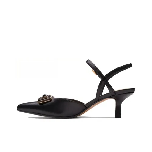 Clarks Высокие каблуки Черные Женские