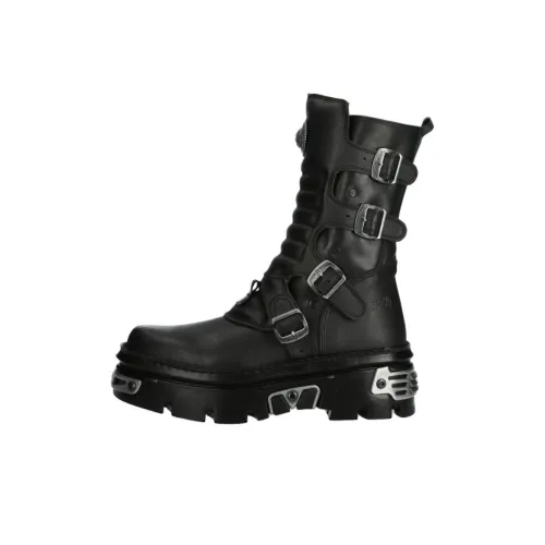 NEW ROCK Ботильоны 8 см Унисекс Черный